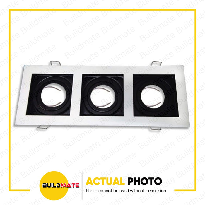 BIGLITE Triple Recessed Downlight SC135-3-WH-SQ •BUILDMATE•