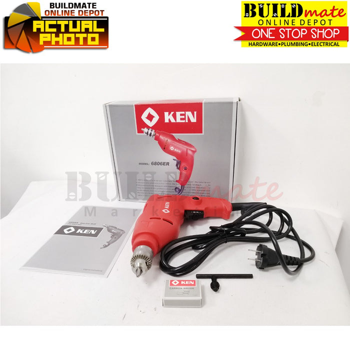 KEN Electric Drill 320W Ø6.5mm 6806ER