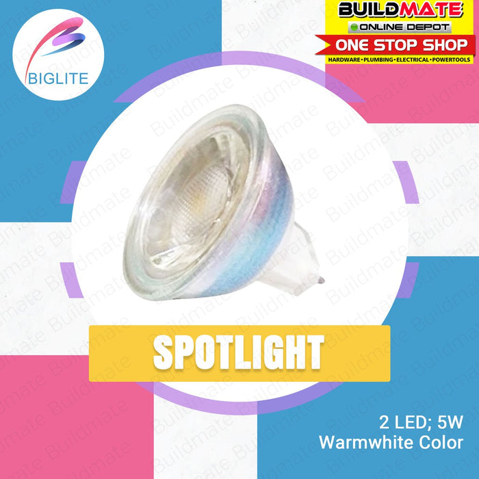 BIGLITE LED MR16 Spotlight 5W KFXS01WW •BUILDMATE•