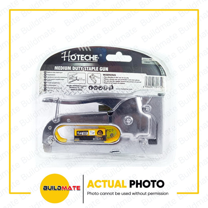 HOTECHE Staple Gun 8mm Chrome Finish 170101 •BUILDMATE•