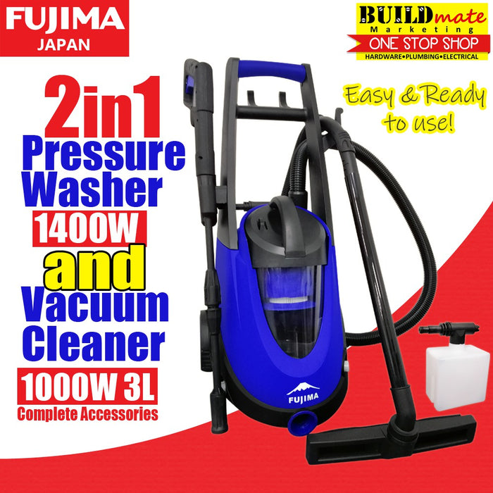 FUJIMA 2in1 Pressure Washer & Vacuum Cleaner FJ-5110 •BUILDMATE•