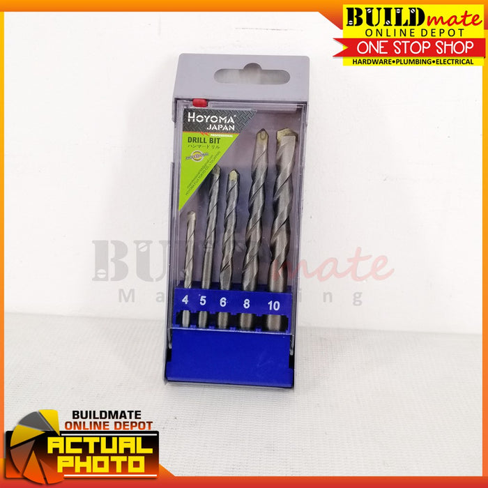 HOYOMA Masonry Drill Bit Set - BUILDMATE HYMA