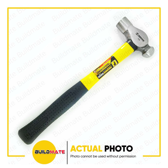 BUILDMATE Powerhouse Ballpein Hammer Fiberglass Handle SOLD PER PIECE - PHHT