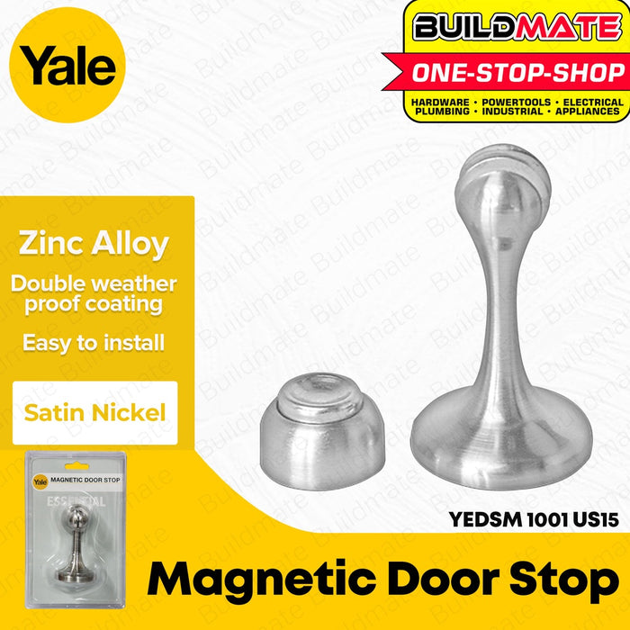 YALE Essential Series Magnetic Door Stopper #YEDSM 1001 US15 100% ORIGINAL / AUTHENTIC •BUILDMATE•