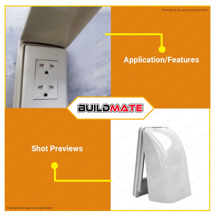 OMNI Weatherproof Switch Cover 1 to 3 Gang WPP-601 •BUILDMATE•