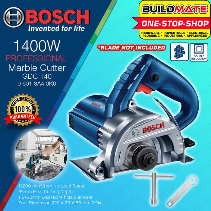 Bosch Professional Marble Cutting Cut Saw 1400W GDC 140 06013A40K0 100% ORIGINAL •BUILDMATE• COC