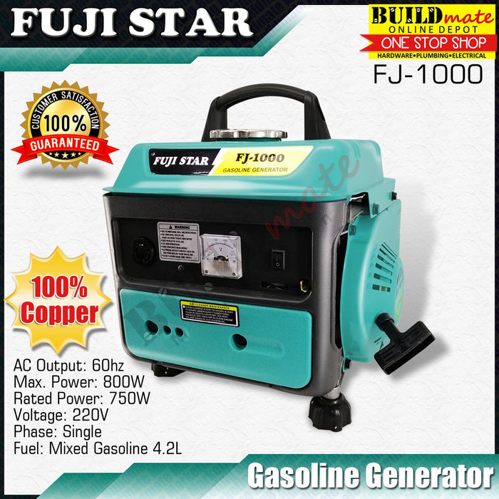 FUJISTAR Gasoline Generator FJ-1000 / NORTON •BUILDMATE•