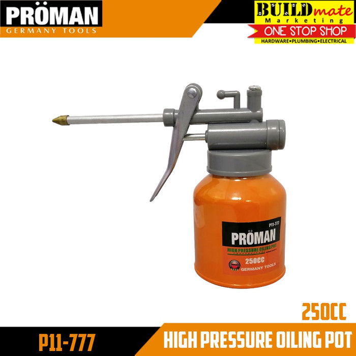 HOYOMA High Pressure Pump Metal Oil Pot 500G Oiling Oiler Can HT-PO500 •BUILDMATE•