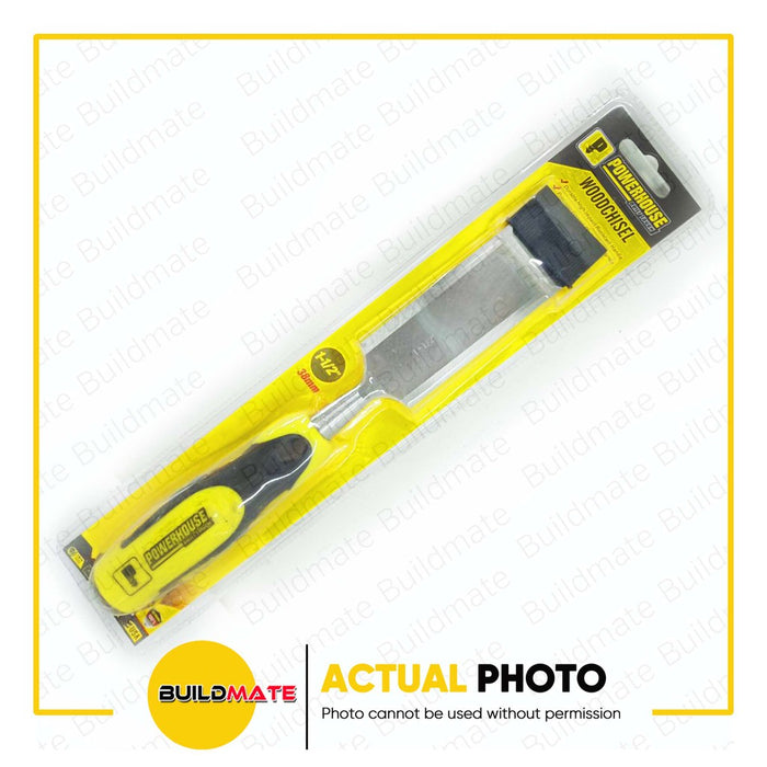 BUILDMATE Powerhouse Dyna Grip Wood Chisel 1" |  1-1/4" | 1-1/2" - PHHT