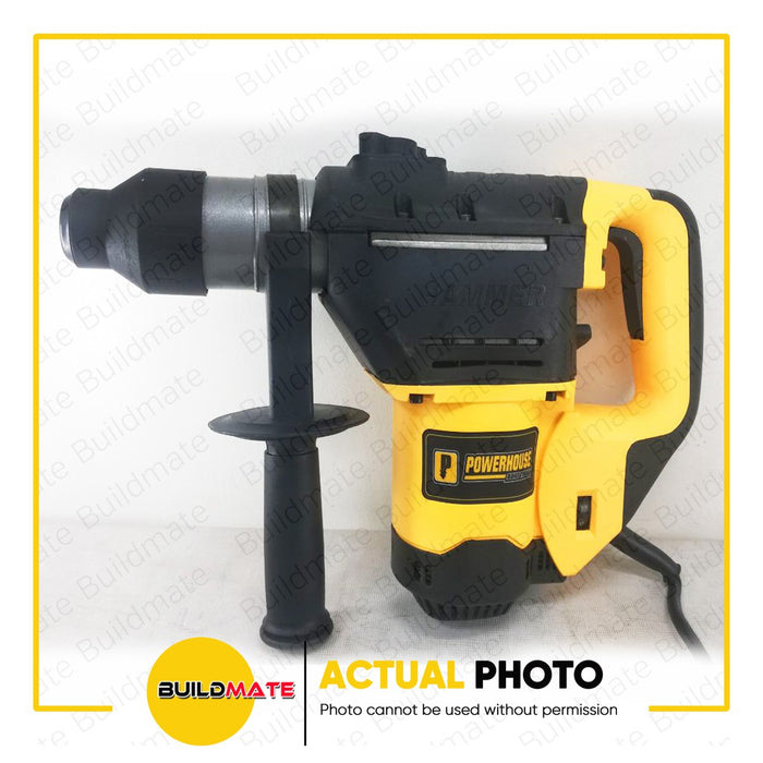 BUILDMATE Powerhouse Rotary Hammer SDS PLUS 1200W / 1300W / 1600W Electric Concrete Breaker Drill Chipping Gun with Case  - PHPT