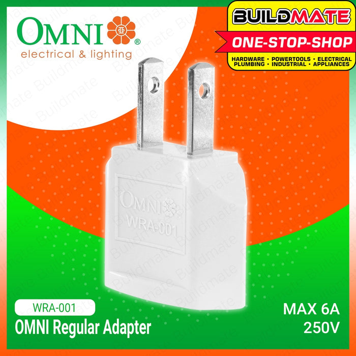 OMNI Regular Adapter 6A 250V WRA-001•BUILDMATE•