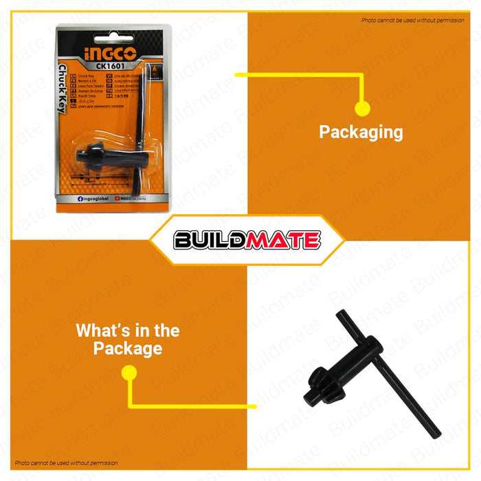 INGCO Drill Chuck Key for 16mm CK1601 •BUILDMATE• HT2