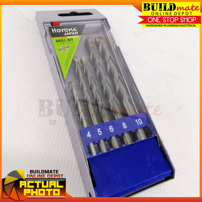 HOYOMA Masonry Drill Bit Set - BUILDMATE HYMA