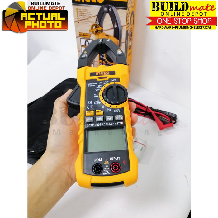 INGCO Digital Clamp Meter DCM10001 •BUILDMATE• IPT