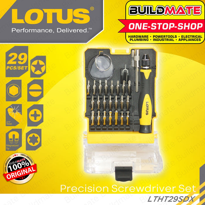 LOTUS 29 PCS Precision Screwdriver Set LTHT29SDX •BUILDMATE•