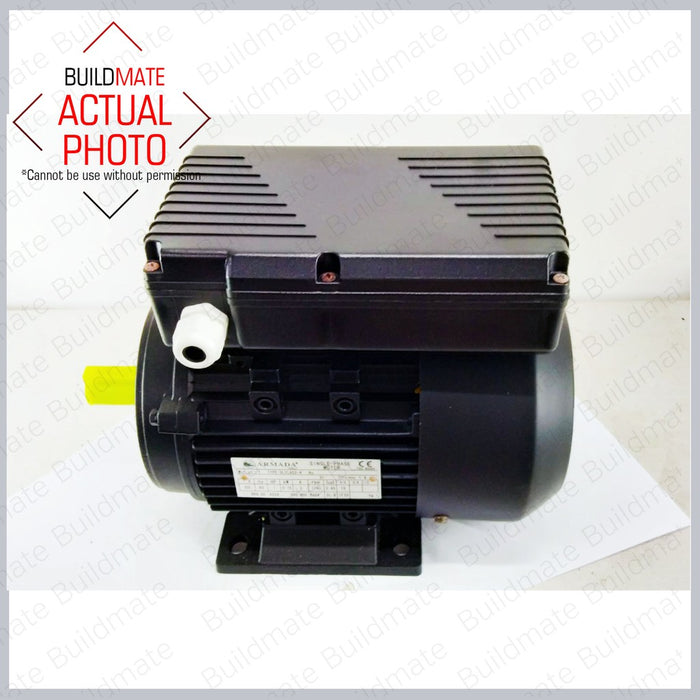 ARMADA 1HP Single Phase Electric Motor 750W DLYL802-4 •BUILDMATE•