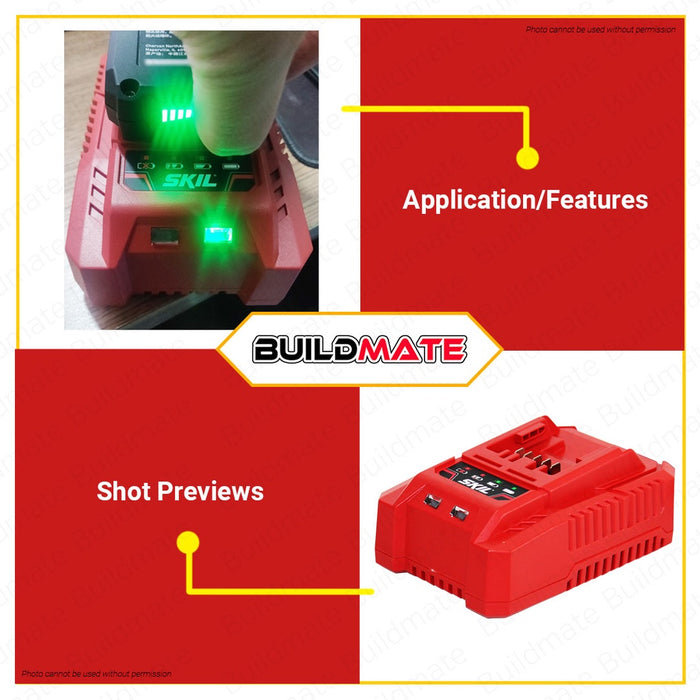 SKIL Battery Charger 12V PWR Core 12 CR1E2730CA-C •BUILDMATE•