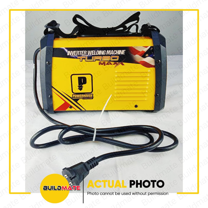 POWERHOUSE USA 200A TURBOMAXX MINI Portable Inverter Welding Machine Arc Stick MMA-200A •BUILDMATE•