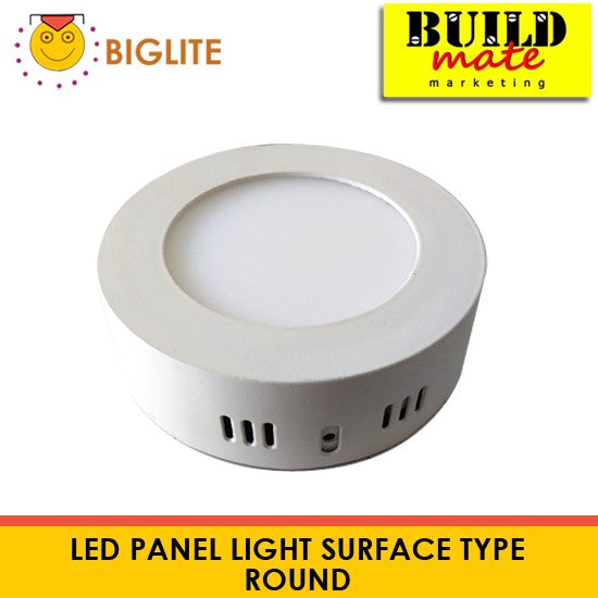 BIGLITE LED Panel Light Surface Type ROUND •BUILDMATE•