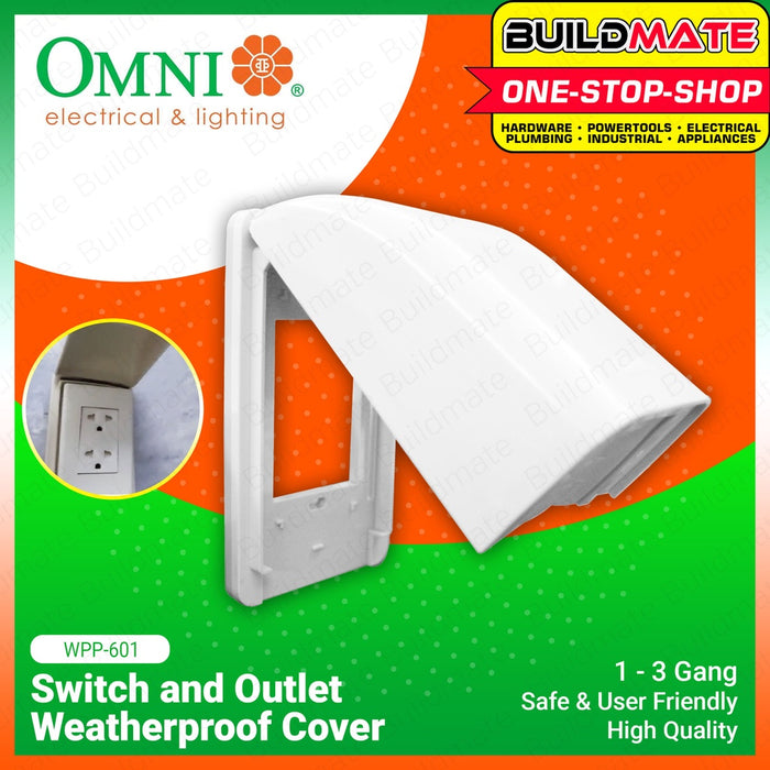 OMNI Weatherproof Switch Cover 1 to 3 Gang WPP-601 •BUILDMATE•