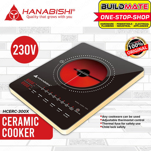 Hanabishi ceramic on sale cooker manual