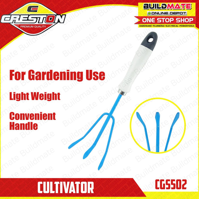 CRESTON Garden Tools Cultivator CGS502 •BUILDMATE•