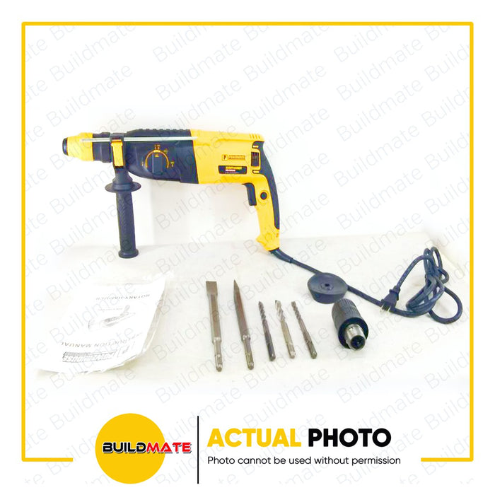 BUILDMATE Powerhouse Rotary Hammer SDS PLUS 1000W PHB-2-26DFR-HD - PHPT