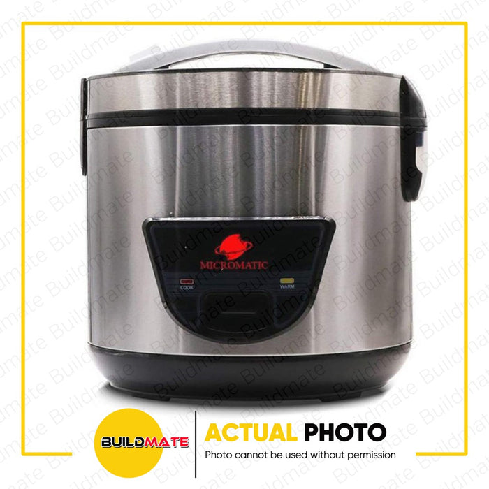 BUILDMATE Micromatic Jar Rice Cooker with Steamer 1.5L 5CUPS 500W Automatic Electric Cooker MJRC-5028