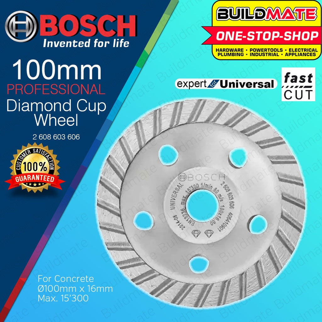 Bosch Professional (2608603686) Grinding Wheel Expert for Metal- 4inch