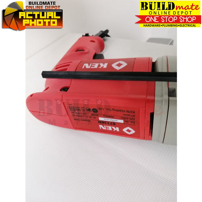 KEN Impact Drill With Case 650W Ø13mm 6713ED