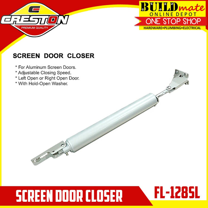 CRESTON Screen Door Closer ALUMINUM FL-128SL