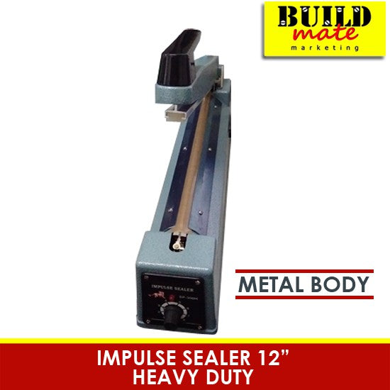 BUILDMATE Double Leopard Impulse Sealer 8" /12" Inch Poly Sealing Machine SP-200I SP-300I