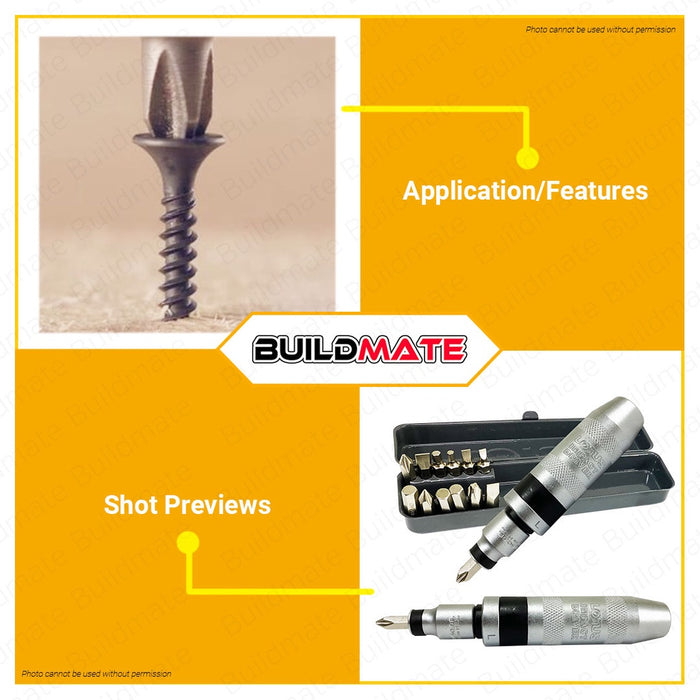 LOTUS Impact Driver 1/2" with 13pcs Bits LTHT38IDX •BUILDMATE•