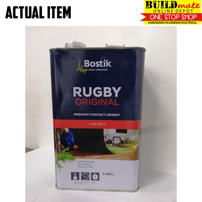 Bostik RUGBY Original/ EXCEL Premium Contact Cement GALLON 3.785L •BUILDMATE•