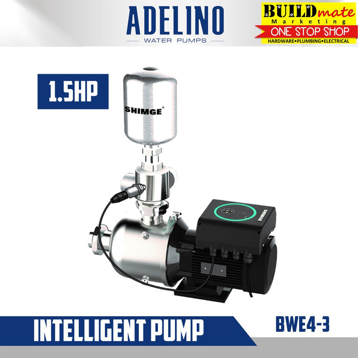 Adelino Intelligent Pump 1.5HP BWE4-3 •BUILDMATE• 