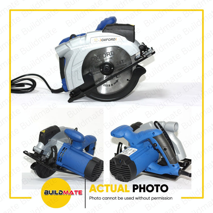 OXFORD Circular Saw Power 7 1/4" (Ø185mm) 1300W OXCS185L •BUILDMATE•