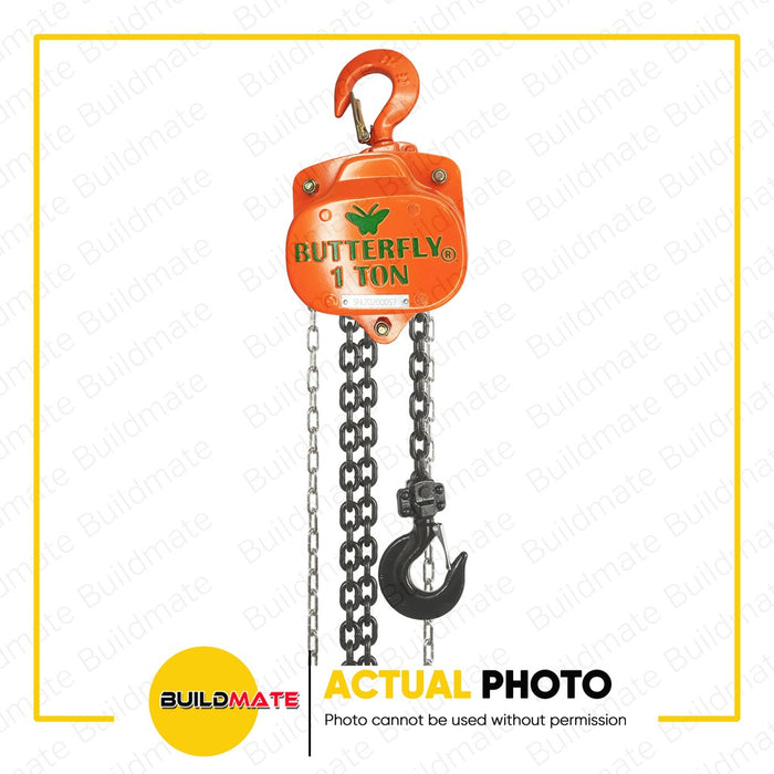 BUTTERFLY Chain Block 5 TONS x 3M #932 •BUILDMATE•