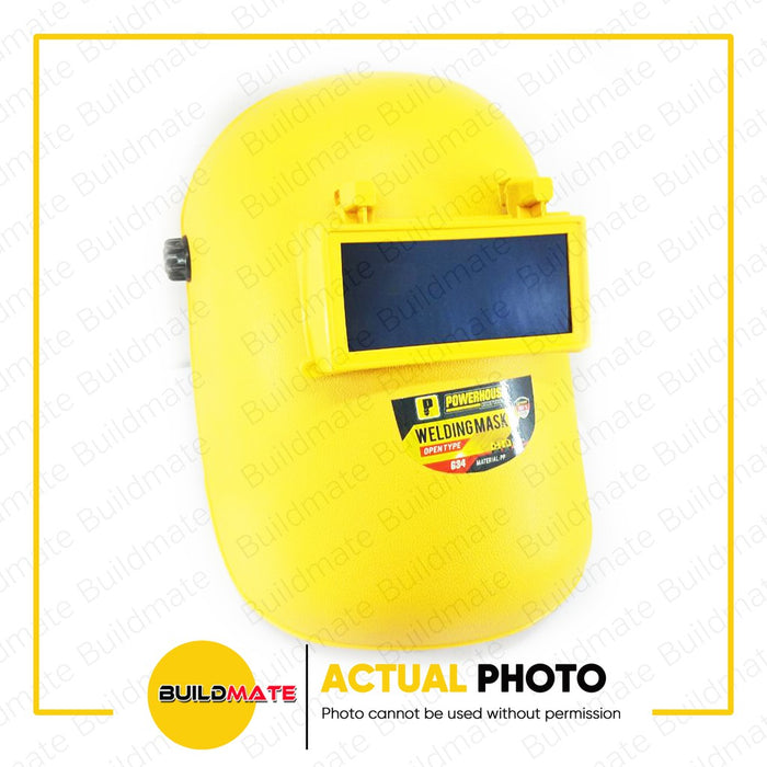 POWERHOUSE OPEN TYPE Welding Mask Heavy Duty •BUILDMATE• PHHT