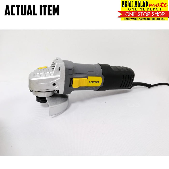 [COMBO] LOTUS Angle Grinder 650W LTSG6500S + Electric Impact Drill 600W SET LID10RE + FREE TAPE MEASURE •BUILDMATE• LPT