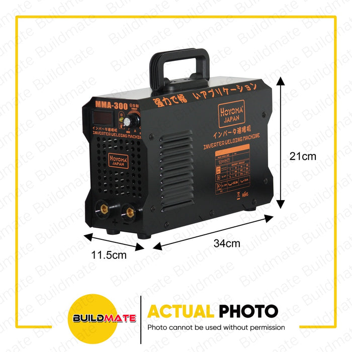 HOYOMA 300A Inverter Welding Machine MMA300 | COMPACT Welding Machine IGBT MMA-350 •BUILDMATE•