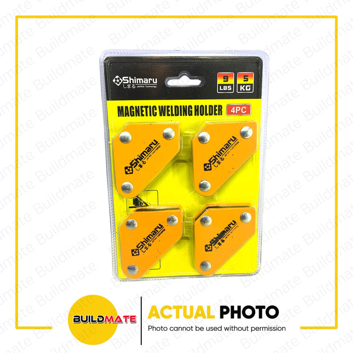 SHIMARU JAPAN 4 PCS SET Magnetic Welding Positioner Magnet Holder 5kg •BUILDMATE•