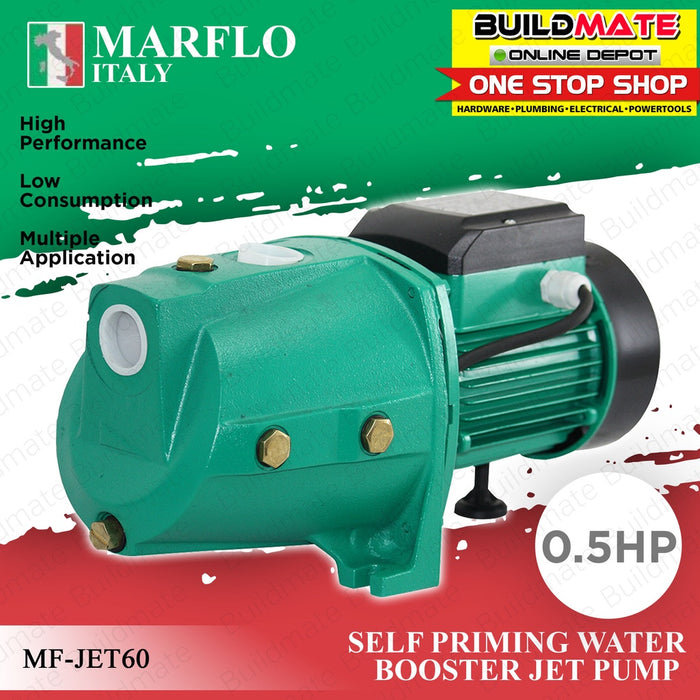 MARFLO Self Priming Water Booster Jet Pump 0.5HP MF-JET60 •BUILDMATE•