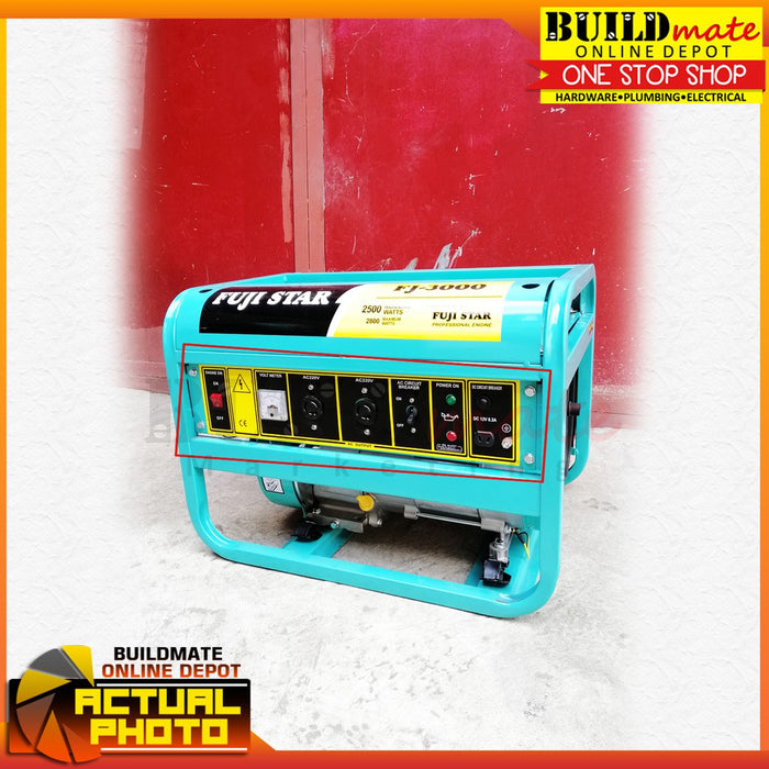 FUJISTAR Gasoline Generator FJ-3000 / NORTON •BUILDMATE•