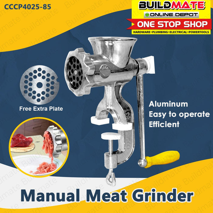 Manual Meat Grinder Aluminum CCCP4025 85 BUILDMATE