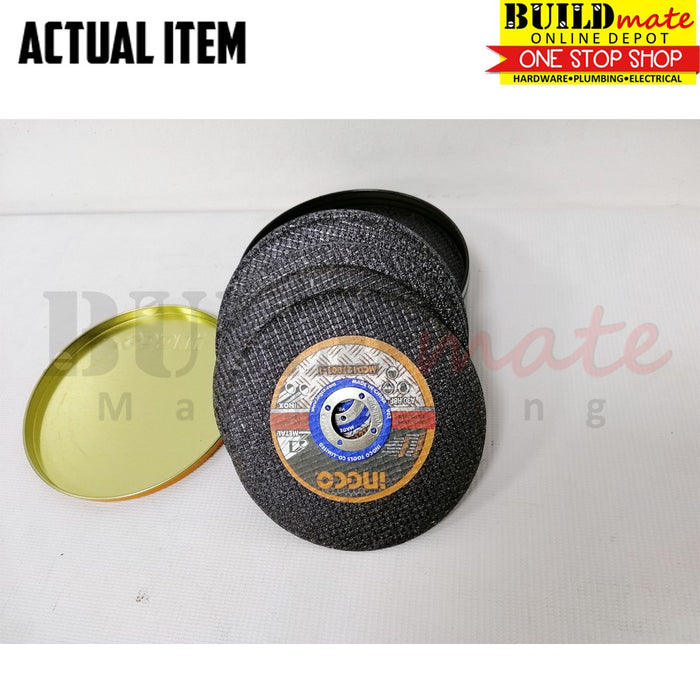 (25PCS) INGCO Abrasive INOX Metal Cutting Disc 4" Ultra Thin MCD1210525 (WHOLESALE) •BUILDMATE• IHT