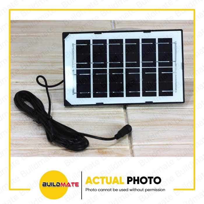 SOLAR Floodlight with Panel 25W IP67 •BUILDMATE•