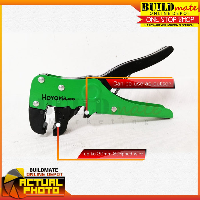 Hoyoma Automatic Wire Stripper H66-812 •BUILDMATE• HYMHT