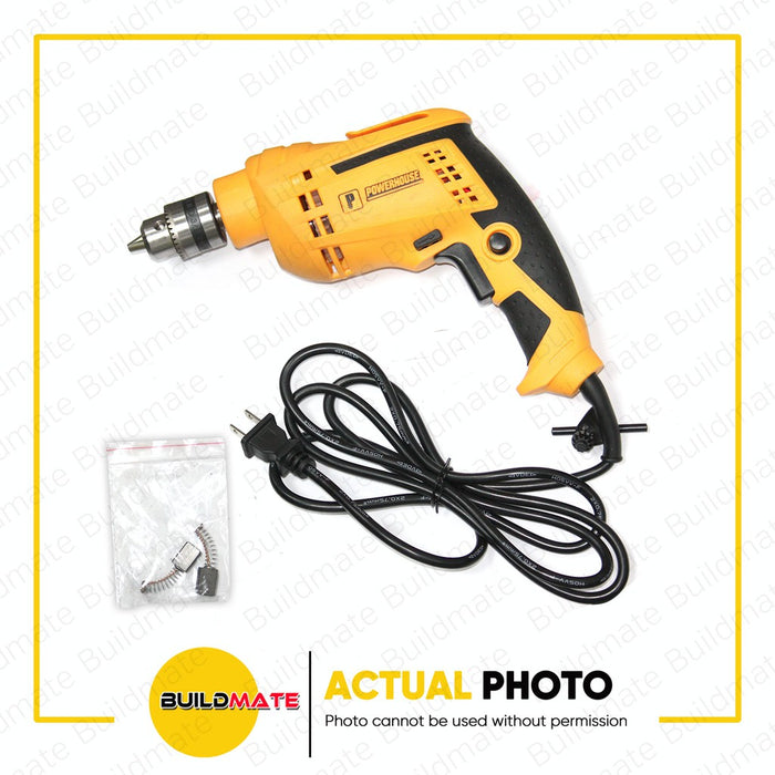 POWERHOUSE USA Electric Drill 600W 10mm PHB-ED10RE •BUILDMATE• PHPT