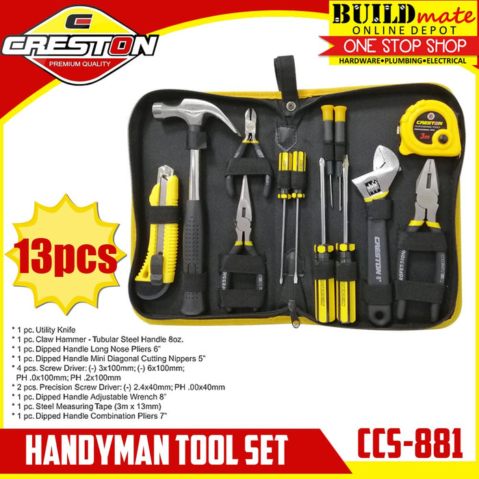 CRESTON Handyman Tools 13pcs/SET CCS-881