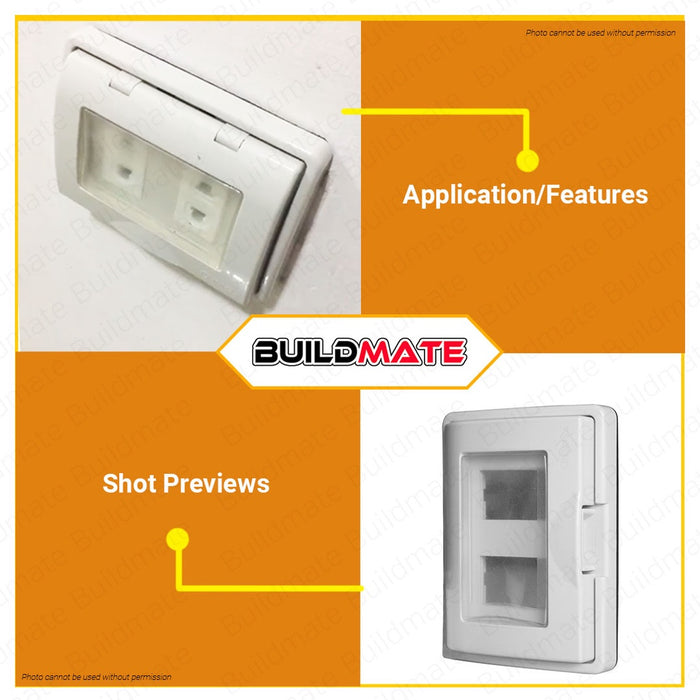 OMNI Weatherproof Cover for Switch and Outlets WPP-603 •BUILDMATE•